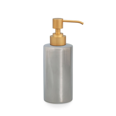 3380-PUMP-17HP-GP Sherle Wagner International Highly Polished 17HP Platinum Mode Ceramic Soap Pump with Gold Plate metal finish