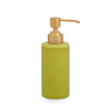 3380-PUMP-GR01-GP Sherle Wagner International Chartreuse Mode Ceramic Soap Pump with Gold Plate metal finish