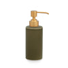 3380-PUMP-GR04-GP Sherle Wagner International Olive Mode Ceramic Soap Pump with Gold Plate metal finish