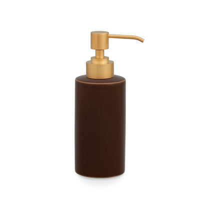 3380-PUMP-OR02-GP Sherle Wagner International Walnut Mode Ceramic Soap Pump with Gold Plate metal finish