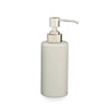 3380-PUMP-WHT-HP Sherle Wagner International White Mode Ceramic Soap Pump with High Polished Platinum metal finish