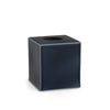 3380-TBOX-BL03 Sherle Wagner International Slate Blue Mode Ceramic Tissue Box Cover