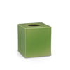 3380-TBOX-GR02 Sherle Wagner International Leaf Green Mode Ceramic Tissue Box Cover