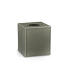 3380-TBOX-GR05 Sherle Wagner International Sage Grey Mode Ceramic Tissue Box Cover