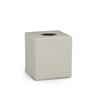 3380-TBOX-WHT Sherle Wagner International White Mode Ceramic Tissue Box Cover