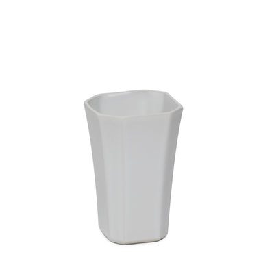3397-WHT Sherle Wagner International Harrison Ceramic Tumbler in White