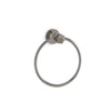 3446-CP Sherle Wagner International Tangent Crystal Fluted Towel Ring in Polished Chrome metal finish