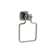 3453-CP Sherle Wagner International Nouveau Crystal Fluted Towel Ring in Polished Chrome metal finish