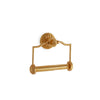 3536-GP Sherle Wagner International Ribbon & Reed Paper Holder in Gold Plate metal finish
