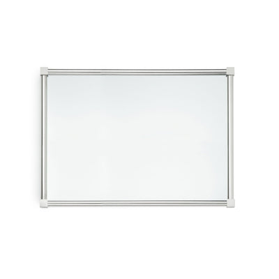 4250M32-PN Sherle Wagner International Square Knuckle Mirror in Polished Nickel metal finish
