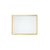 4260M21-GP Sherle Wagner International Contemporary Mirror in Gold Plate metal finish