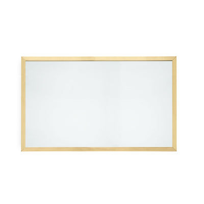 4260M32-GP Sherle Wagner International Contemporary Mirror in Gold Plate metal finish