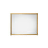 4269M25-GP Sherle Wagner International Modern Mirror in Gold Plate metal finish