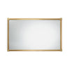 4269M32-GP Sherle Wagner International Modern Mirror in Gold Plate metal finish