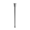 4763-CP Sherle Wagner International Harrison Leg in Polished Chrome metal finish side view
