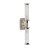 7280SC-05-2AFG-PN Sherle Wagner International Harrison Double Arm Small Sconce with Frosted Tube in Gold Plate metal finish