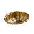 OE3-14GP Sherle Wagner International Burnished Gold Glazed Scalloped Ceramic Over Edge Sink