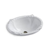 OE4-WHT Sherle Wagner International White Glazed Provence Ceramic Over Edge Sink