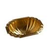 OE5-25GP-14GP Sherle Wagner International Gold Random Leaves on Burnished Gold Georgian Ceramic Over Edge Sink